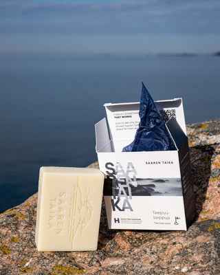 Tea tree soap for acne-prone skin and blemishes, as well as atopic or itchy skin, for all skin types, 100% natural