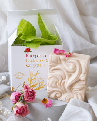 Cranberry Luxury Spa Tvål, för torr hud och vuxen hud - Saaren Taika 🇫🇮