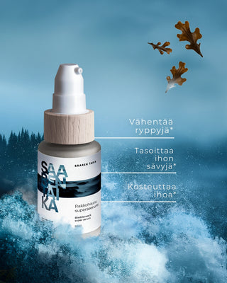 Blåstångs superserum, peptider, retinol, hyaluronsyra, leverfläckar, rynkor, porer