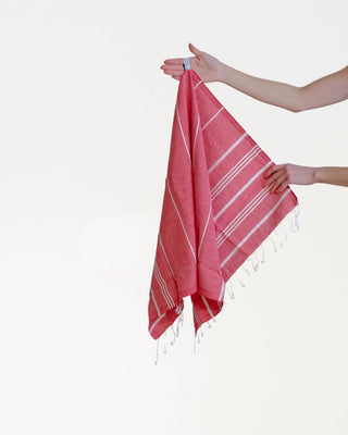 Hamam käsipyyhe/keittiöpyyhe! Sulo Punainen, 100% puuvillaa, 50x100cm