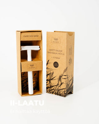 II-laatu Ekohöylä Valkoinen +10 terää
