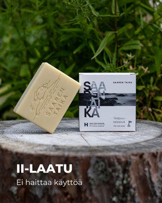 II-laatu Teepuusaippua