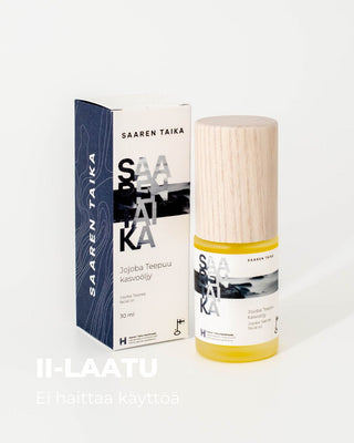 II-laatu Jojoba & Teepuu kasvoöljy