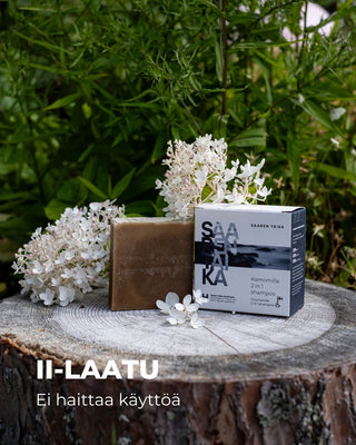 II-laatu Vihreä Tee & Kamomilla palashampoo