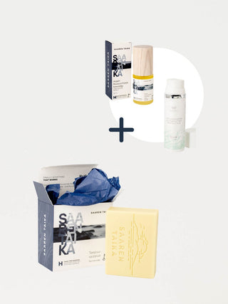 Saaren Taika ihonhoito tuotesetti jokapäiväiseen käyttöön