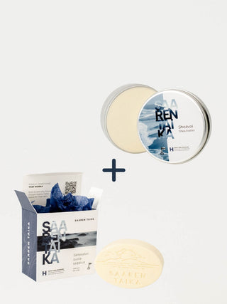 Hellävarainen ja luonnollinen ihonhoitosetti mansikkaiholle