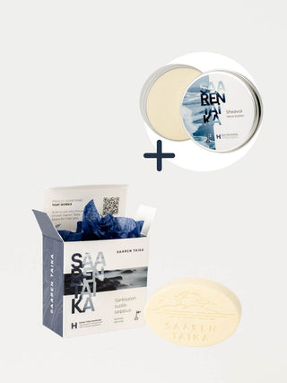 Hellävarainen ja luonnollinen ihonhoitosetti mansikkaiholle