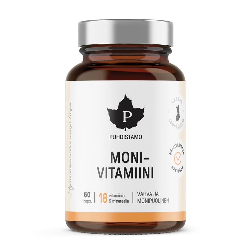 Monivitamiini, 60 kap - Puhdistamo