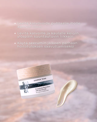 🎁 ENNAKKOETU 89€ lahja sinulle: Punoitusta rauhoittava seerumi + Punoitusta rauhoittava 24H kasvovoide