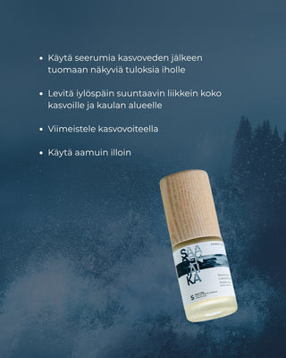 Blåstångs superserum, peptider, retinol, hyaluronsyra, leverfläckar, rynkor, porer