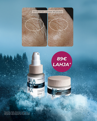 🎁 89€ arvoinen lahja! Rakkohauru superseerumin ostajalle Rakkohauru & Kaktus kasvovoide kaupan päälle!