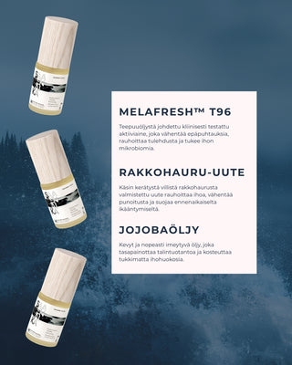 Blåstång & Jojoba ansiktsolja för irriterad, röd och oren hy, vegansk, 100 % naturlig