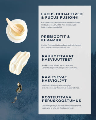 Rakkohauru & Kaktus 24H prebioottinen kasvovoide