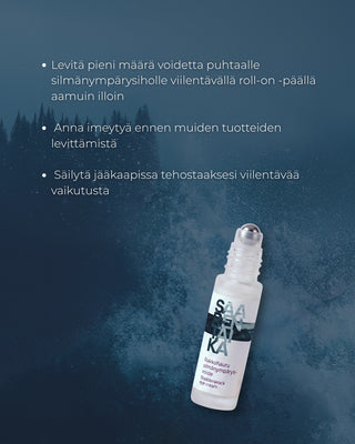Rakkohauru silmänympärysvoide käyttö
