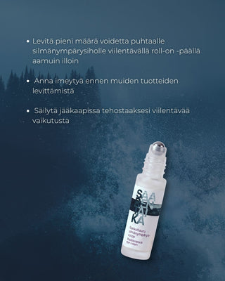 🎁 ENNAKKOETU 25€ lahja sinulle: Rakkohauru silmänympärysvoide + Rakkohauru kasvosaippua