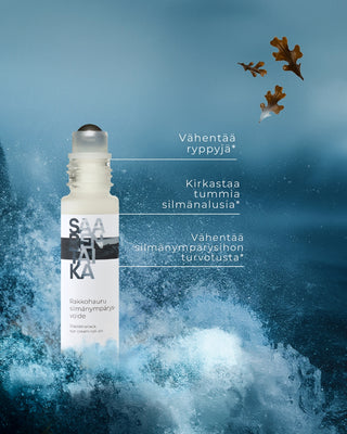 PRESALE Bladderwrack eye cream roll-on, for puffiness, dark circles and fine lines, vegan, fragrance-free