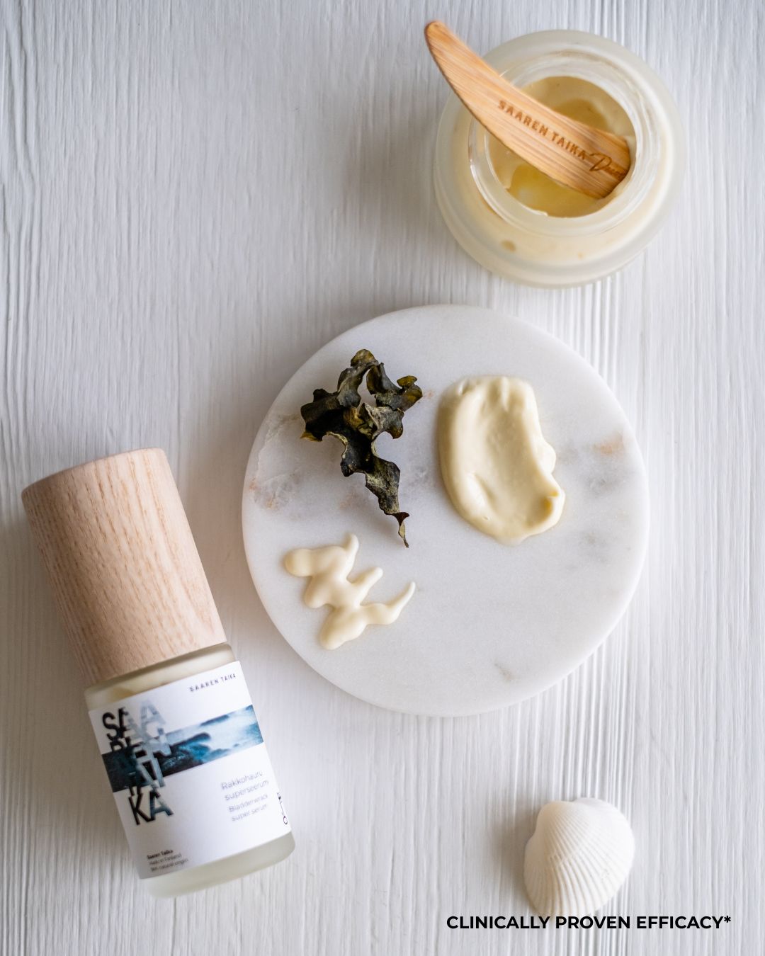 🎁 UUTUUSETU, 75€ ARVOINEN LAHJA Rakkohauru SuperDuo lahjasetti aikuiselle iholle – Tehoa ja tuloksia! Saaren Taika Shop