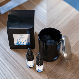 Laavakivet haihduttavat tuoksua kotiin, eteerisille öljyille, rentoutukseen