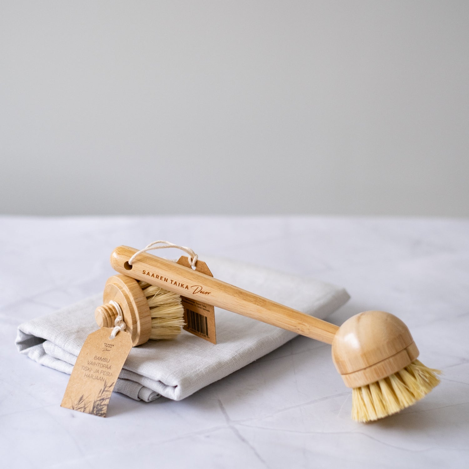 Bamboo ecological dish brush