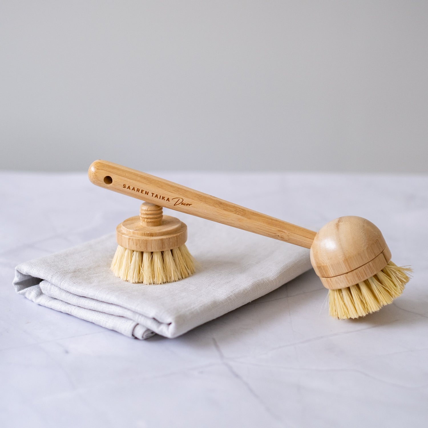 Bamboo ecological dish brush