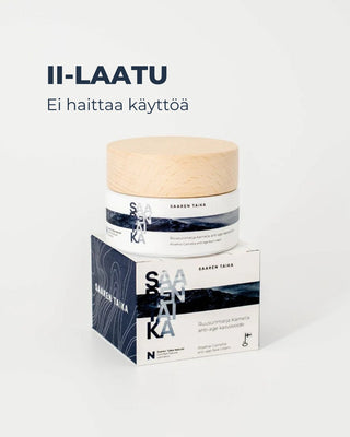 II-LAATU Ruusunmarja Kamelia anti-age kasvovoide, sopii ruusufinniin ja punoittavalle iholle, sertifioitua luonnonkosmetiikkaa