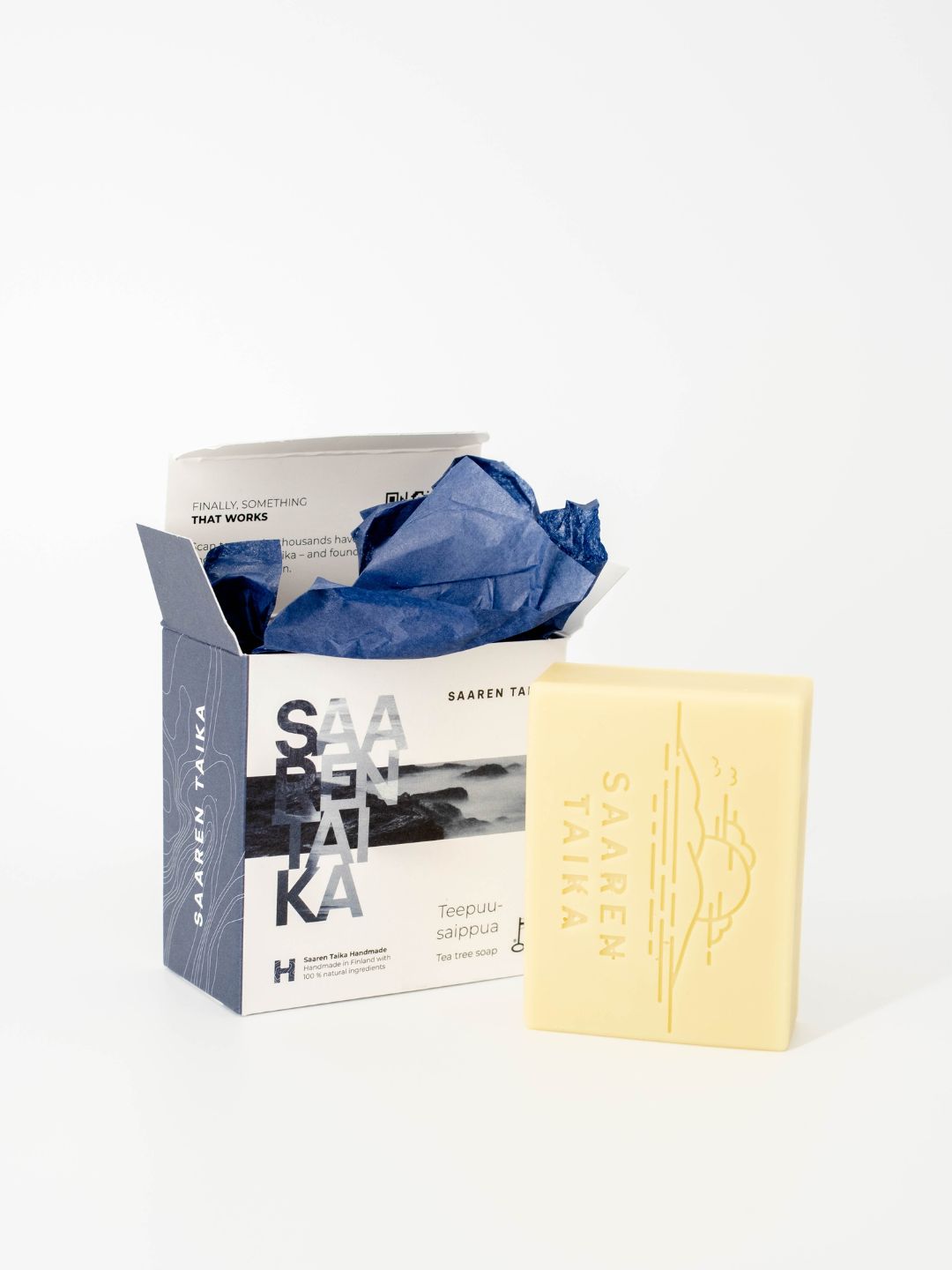 UUSI ILME Teepuusaippua, atooppiselle, kutisevalle ja akneiholle, kaikille ihotyypeille, 100% luonnollinen