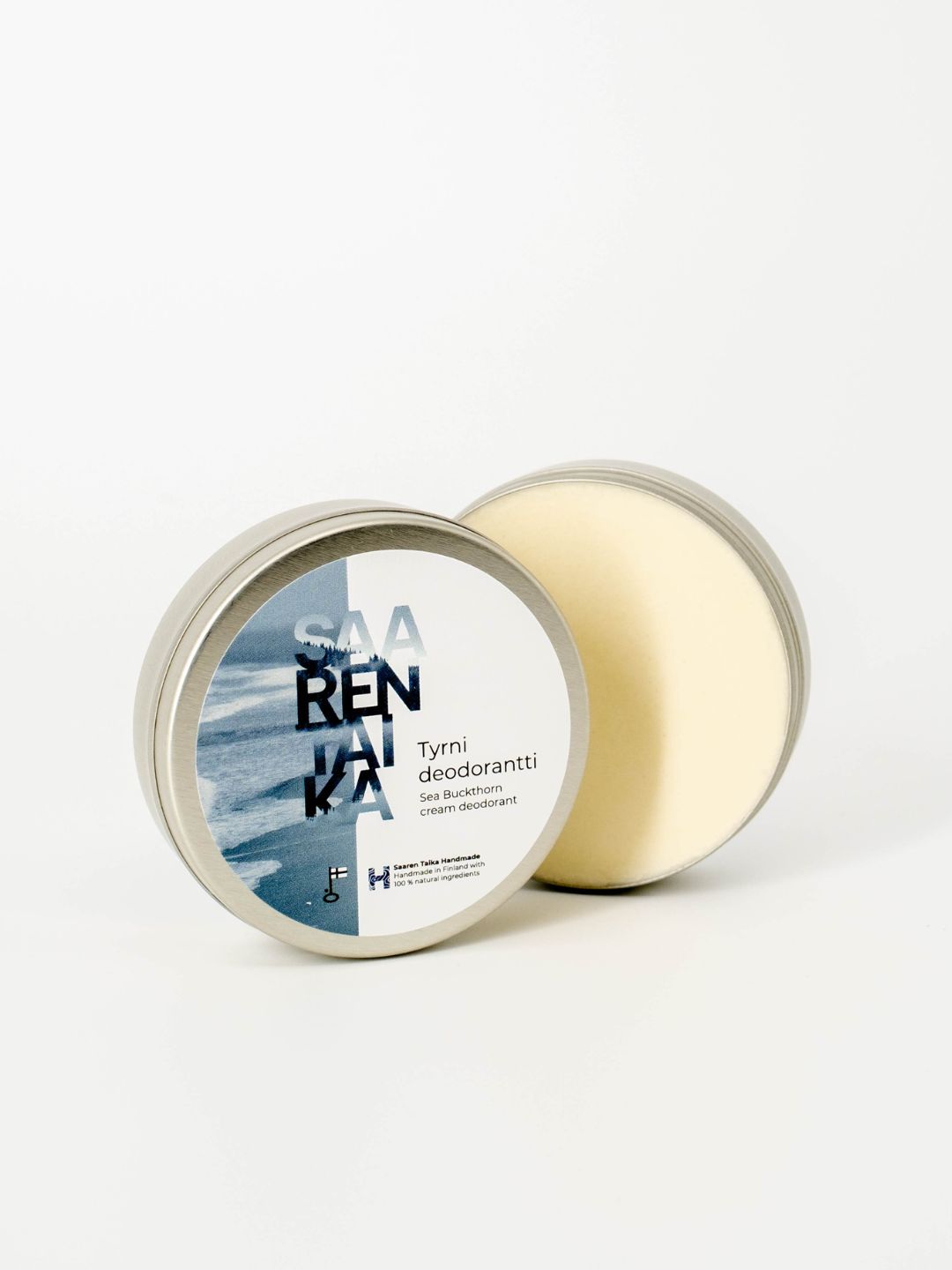 UUSI ILME Voidedeodorantti Tyrni on UNISEX, 100% luonnollista, alumiiniton, soodaton