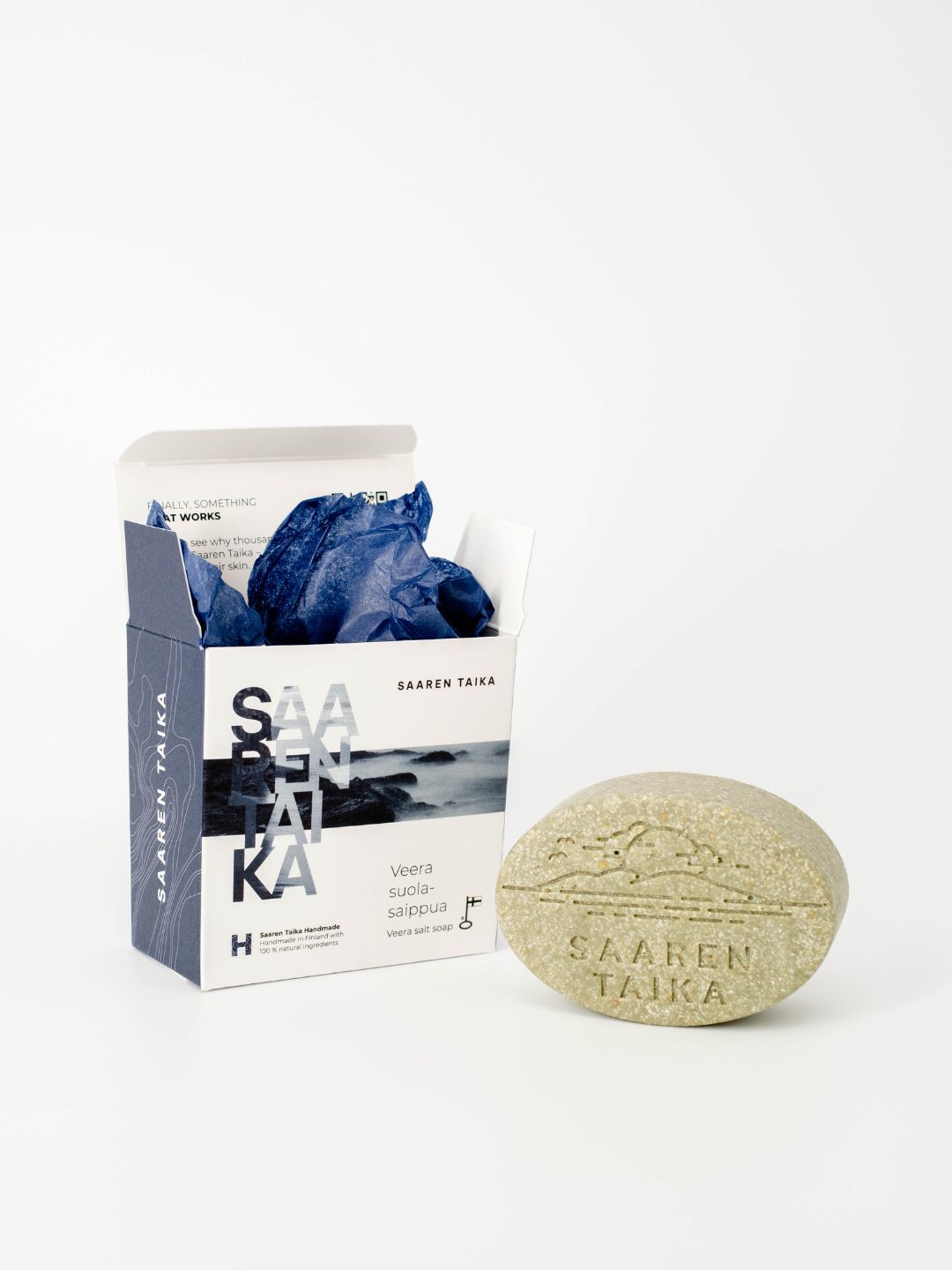 Veera Suolasaippua®, atooppiselle iholle, kutiavalle iholle, akneiholle, 100% luonnollinen