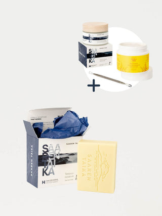 Saaren Taika puhdistussetti normaalille ja sekaiholle