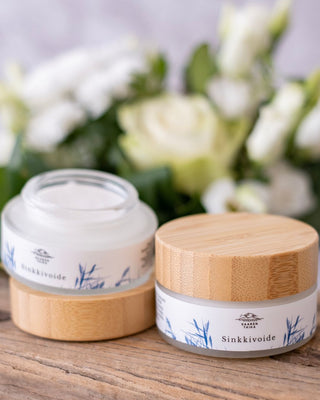 Sinkkivoide ihottumaan, punoitukseen, ärtyneen ihon rauhoittamiseen