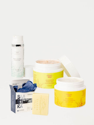 Suositut Saaren Taika ihonhoitotuotteet epäpuhtaalle tai akneiholle settinä