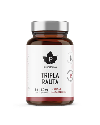 Tripla Rauta 60 kaps - Puhdistamo