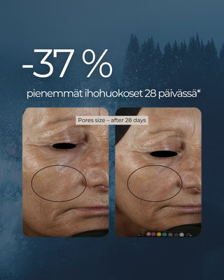 Blåstångs superserum, peptider, retinol, hyaluronsyra, leverfläckar, rynkor, porer