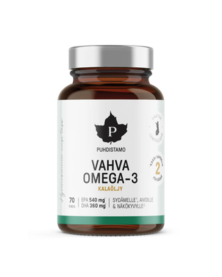 Vahva Omega-3, 70 kaps - Puhdistamo