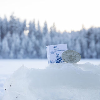 Veera Suolasaippua®, sopii mm. ihottumille, akne- ja psori iholle, kosteuttaa ja rauhoittaa ihoa