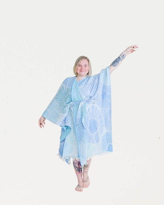 Saaren Taika suurikokoinen hamam kylpytakki on pehmeä, lämmin ja kuivuu nopeasti