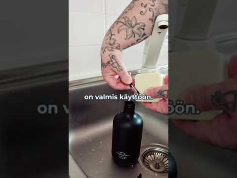 MESSUTARJOUS Biohajoava ja ekologinen siivoussaippua Greippi, tehokas pesuaine kaikkeen puhdistamiseen Siivoussaippua Saaren Taika Handmade