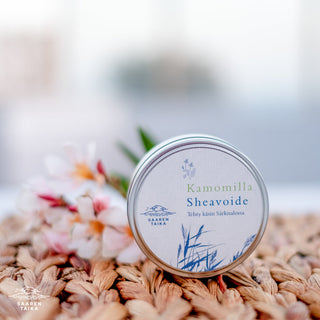 II-QUALITY Chamomile Shea Butter, skin soothing, suitable for psoriasis, acne and eczema skin, 80ml - Saaren Taika 🇫🇮