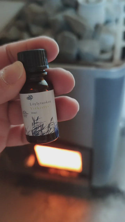 Parfum de sauna Rafraîchissement 10 ml, remonte le moral, réduit le stress, soulage la saison grippale - Végétalien, naturel - Saaren Taika 🇫🇮