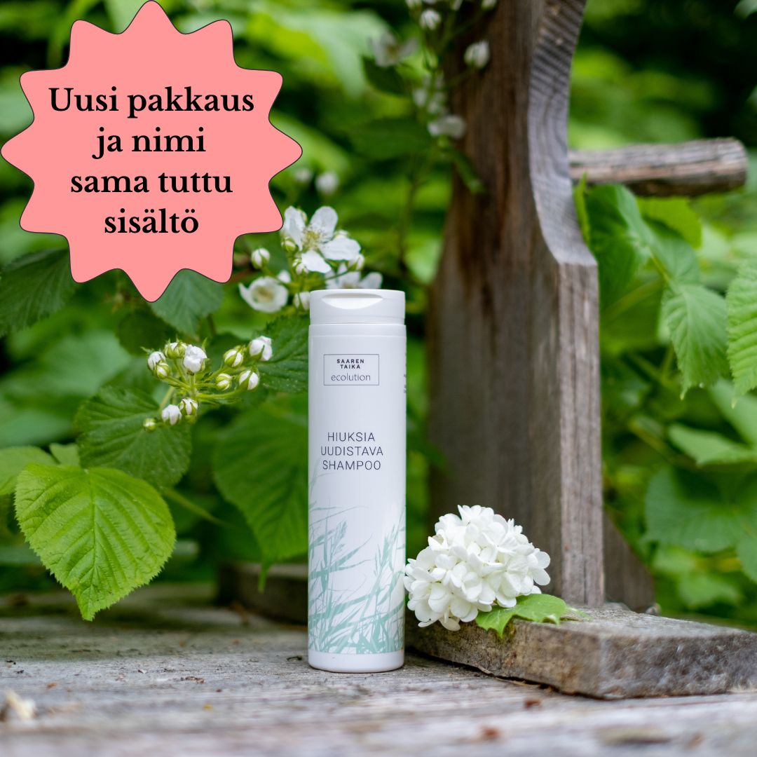 Hair renewing shampoo, sulfate-free, 200ml - Saaren Taika Ecolution