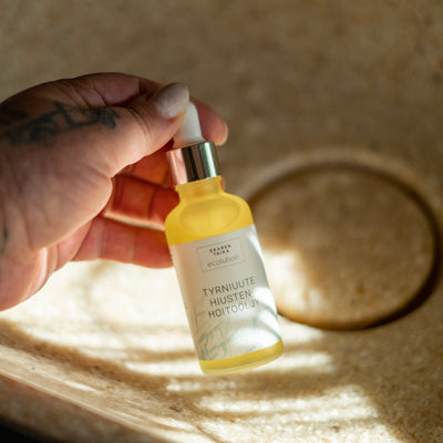 Sea buckthorn extract hair oil, restorative, for dry ends, 50ml - Saaren Taika Ecolution