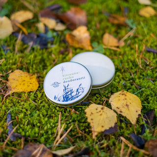 II-LAATU Voidedeodorantti Sitruunaruoho on UNISEX ,vegaaninen, luonnollinen, alumiiniton, soodaton ja luomu - Saaren Taika 🇫🇮 Voidedeodorantti Saaren Taika
