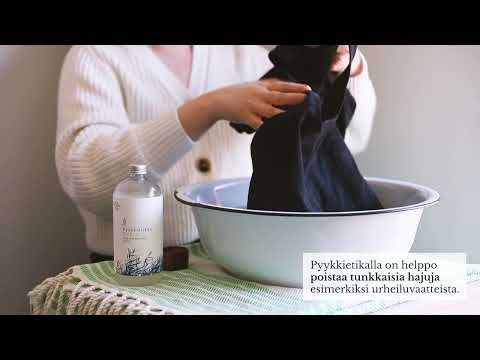 Waschessig Lavendel & Geranie, zum Spülen von Wäsche, Auffrischen von Textilien, 500ml - Saaren Taika 🇫🇮