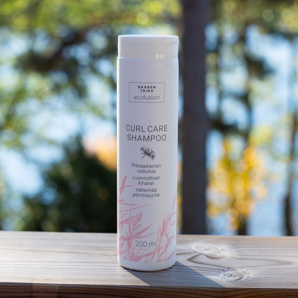Curl Care shampoo erityisesti taipuisille ja kiharille hiuksille, sulfaatiton | Saaren Taika Ecolution
