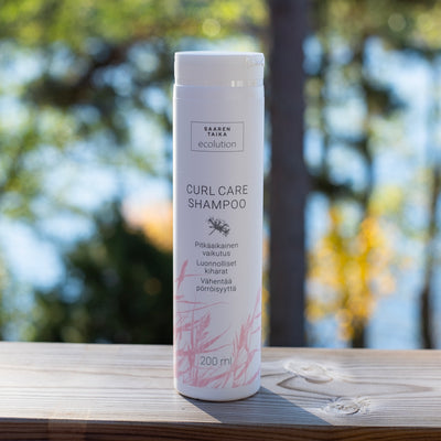 Curl Care shampoo erityisesti taipuisille ja kiharille hiuksille, sulfaatiton | Saaren Taika Ecolution